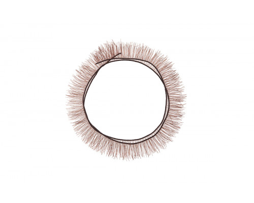 Реснички для игрушек оптом 05 мм 20 см коричневые LineLand