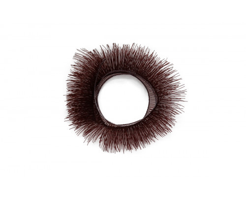 Реснички для игрушек оптом 10 мм 20 см коричневые LineLand