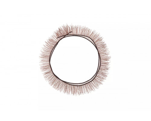 Реснички для игрушек оптом 10 мм 20 см коричневые LineLand