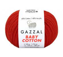 Gazzal Baby Cotton 3443 красный