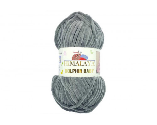 Пряжа Гималаи/Хималая Долфин Беби оптом – цвет 80320 серый