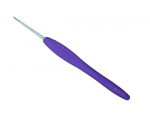 Крючок для вязания оптом 2.5 мм с каучуковой ручкой