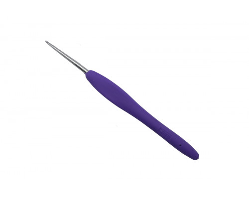 Крючок для вязания оптом 2 мм с каучуковой ручкой