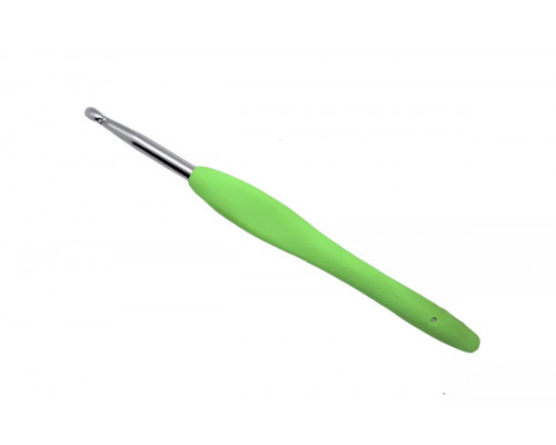 Крючок для вязания оптом 5 мм с каучуковой ручкой