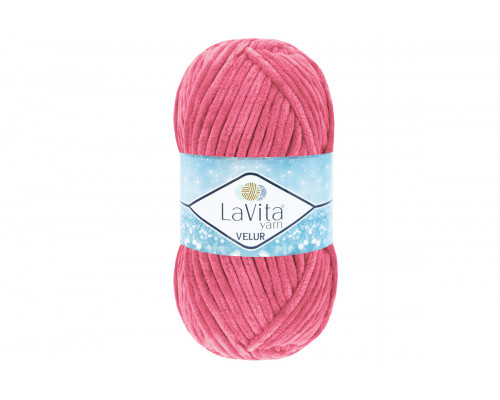 Пряжа ЛаВита Ярн Велюр оптом – цвет 4148 розовый зефир