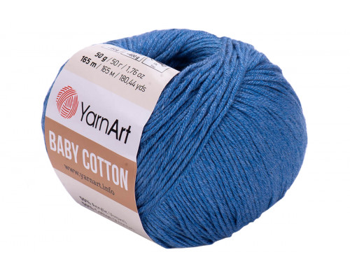 Пряжа YarnArt Baby Cotton оптом – цвет 447 джинс
