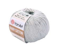 YarnArt Baby Cotton 451 жемчужно-серый