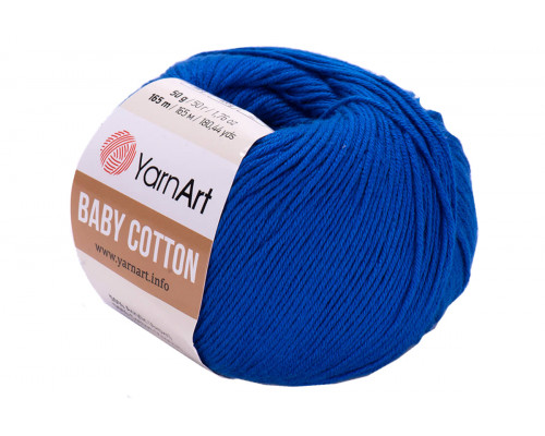 Пряжа YarnArt Baby Cotton оптом – цвет 456 василек