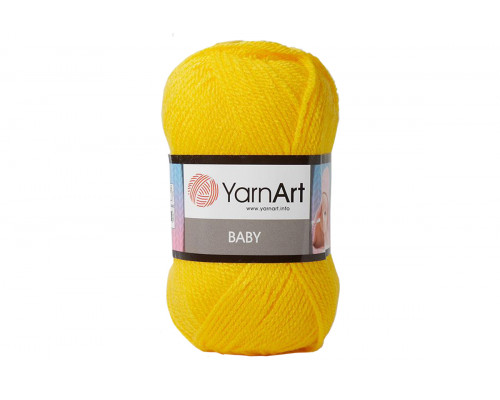 Пряжа ЯрнАрт Беби оптом – цвет 32 желток