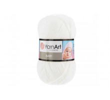 YarnArt Baby 501 белый