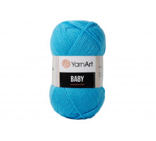 YarnArt Baby 552 голубая бирюза