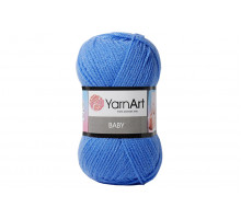 YarnArt Baby 600 ярко-голубой