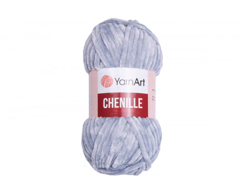 Пряжа ЯрнАрт Ченилле оптом – цвет 582 серый