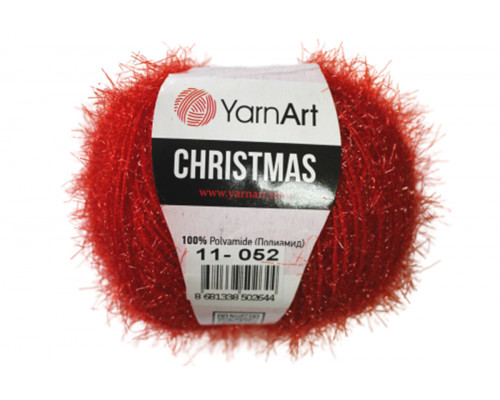 Пряжа YarnArt Christmas оптом – цвет 11 красный