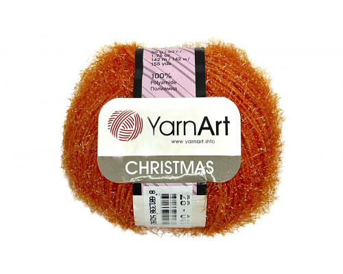 Пряжа YarnArt Christmas оптом – цвет 28 оранжевый