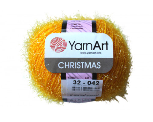Пряжа YarnArt Christmas оптом – цвет 32 желтый