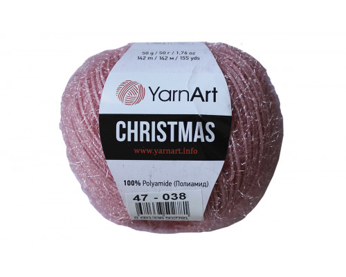 Пряжа YarnArt Christmas оптом – цвет 47 бледно-розовый
