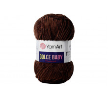 YarnArt Dolce Baby 775 темно-коричневый