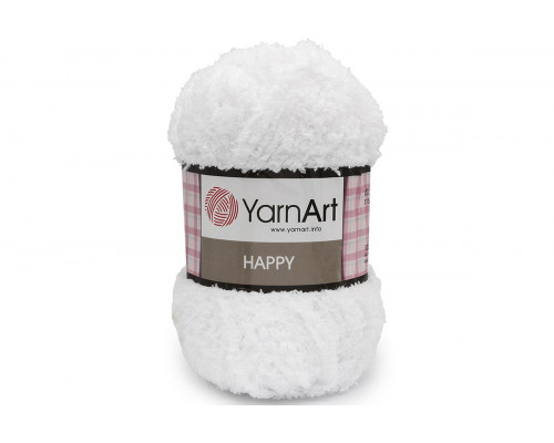 Пряжа YarnArt Happy оптом – цвет 770 белый