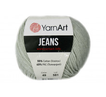 YarnArt Jeans 49 светло-серый