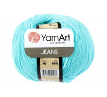 YarnArt Jeans 76 нежно-бирюзовый