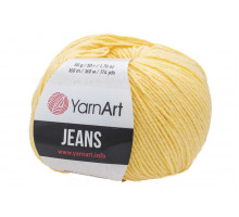 YarnArt Jeans 88 светло-желтый