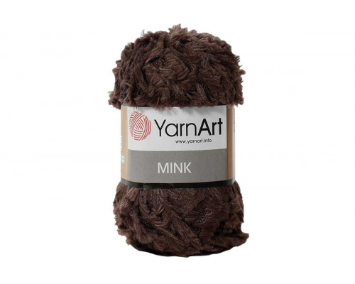 Пряжа YarnArt Mink оптом – цвет 333 шоколад