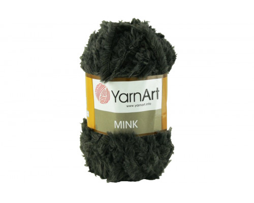 Пряжа YarnArt Mink оптом – цвет 343 серо-зеленый
