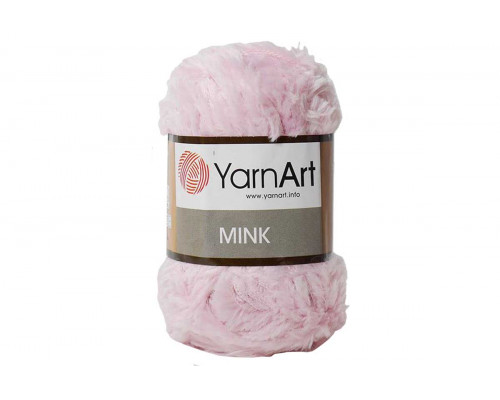 Пряжа YarnArt Mink оптом – цвет 347 нежно-розовый