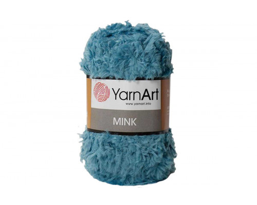 Пряжа YarnArt Mink оптом – цвет 349 голубая бирюза