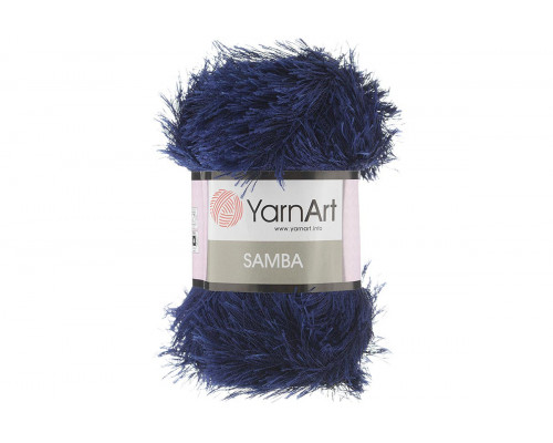 Пряжа YarnArt Samba оптом – цвет 03 темно-синий