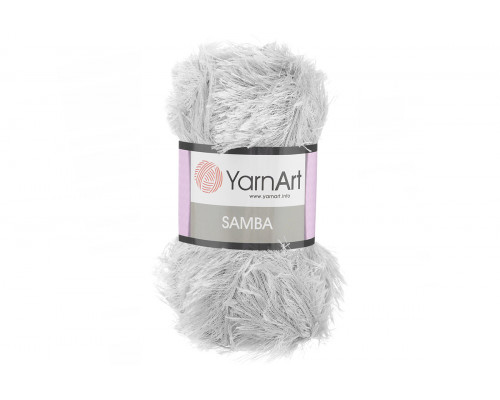 Пряжа YarnArt Samba оптом – цвет 10 светло-серый