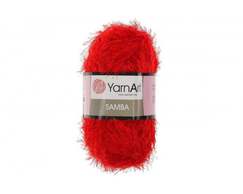 Пряжа YarnArt Samba оптом – цвет 156 красный