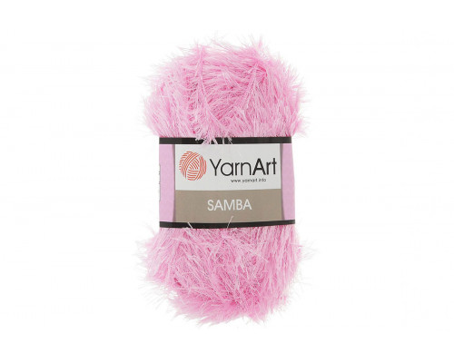 Пряжа YarnArt Samba оптом – цвет 2008 нежно-розовый