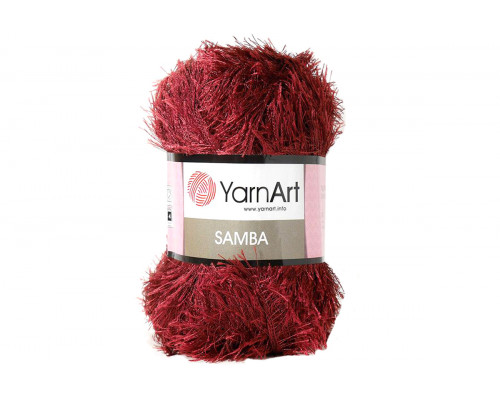 Пряжа YarnArt Samba оптом – цвет 2028 бордовый