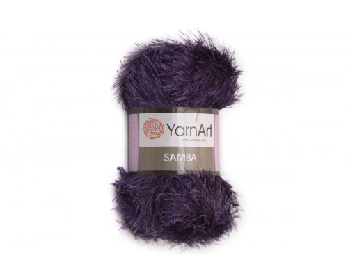 Пряжа YarnArt Samba оптом – цвет 28 темно-фиолетовый