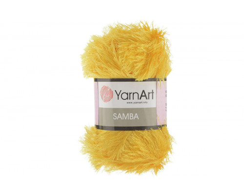 Пряжа YarnArt Samba оптом – цвет 47 темно-желтый