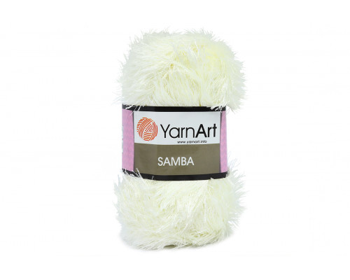 Пряжа YarnArt Samba оптом – цвет 830 кремовый