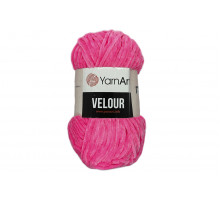 YarnArt Velour 860 ярко-розовый